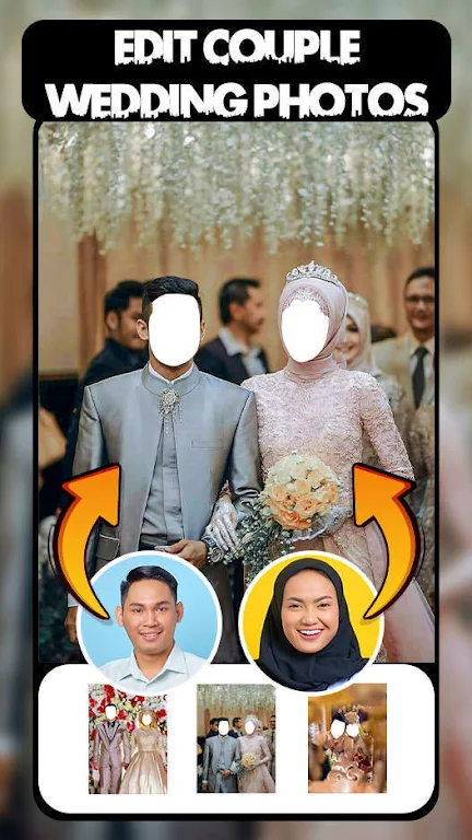 Gaun Pengantin Pasangan Muslim Screenshot 1