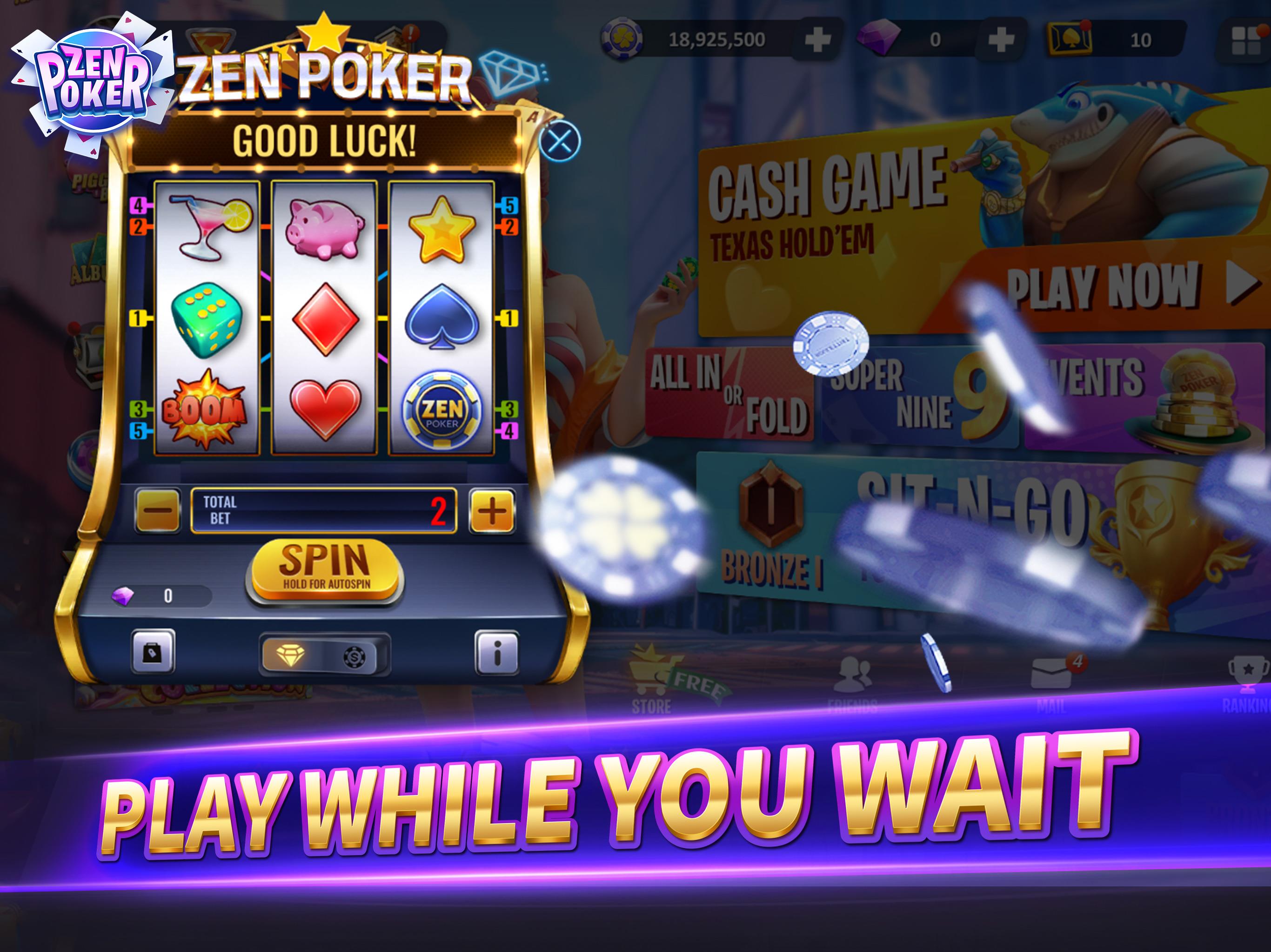 Zen Poker：Texas Holdem Poker Screenshot 13