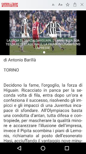 Corriere dello Sport HD Screenshot 1