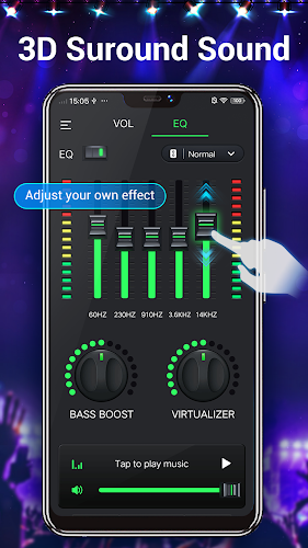 Equalizer & Bass Booster,Music Screenshot 2