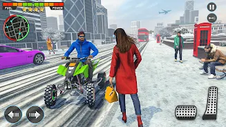 ATV Bike Games Taxi Simulator Screenshot 8