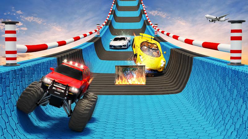 Mega Ramp Car Jumping 3d Screenshot 6