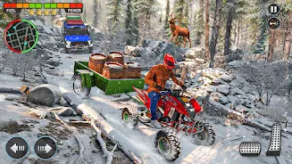 ATV Bike Games Taxi Simulator Screenshot 1