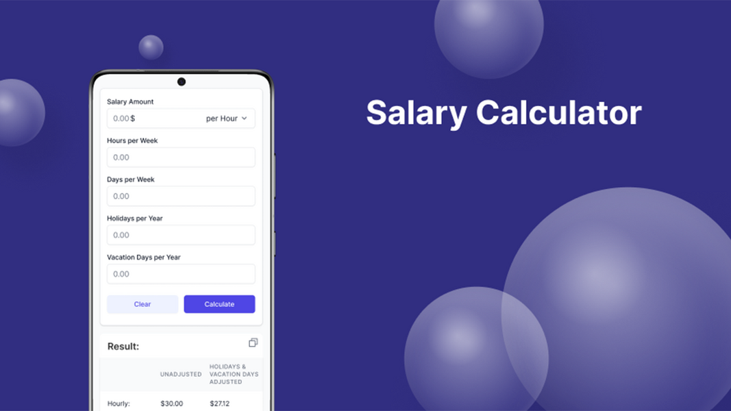 Salary Calculator Screenshot 3