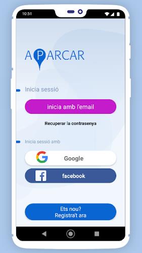 Aparcar App Screenshot 1