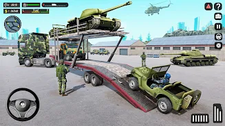 Army Vehicle Cargo Truck Games Screenshot 6