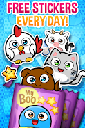 My Boo Album - Virtual Pet Sticker Book Screenshot 2