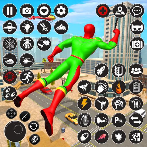 Rope Superhero Games Rope Hero Screenshot 9