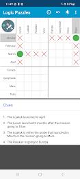 Logic Grid Puzzles: Brain Game Screenshot 1