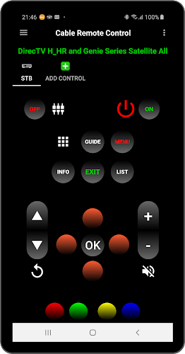 Cable Remote Control Universal Screenshot 1