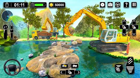 Heavy Sand Excavator 3D Sim Screenshot 10