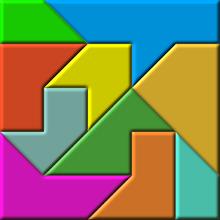 Super Tangram Puzzle Topic