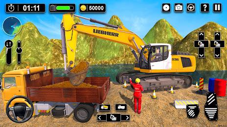 Heavy Sand Excavator 3D Sim Screenshot 5