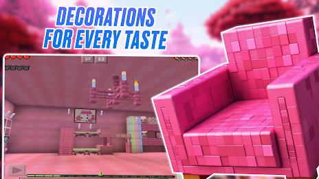 Kawaii Pink Minecraft Mod 2024 Screenshot 4