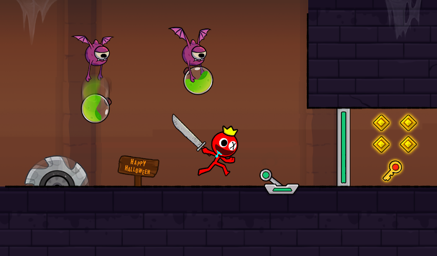 Red Stickman: Stick Adventure Screenshot 13