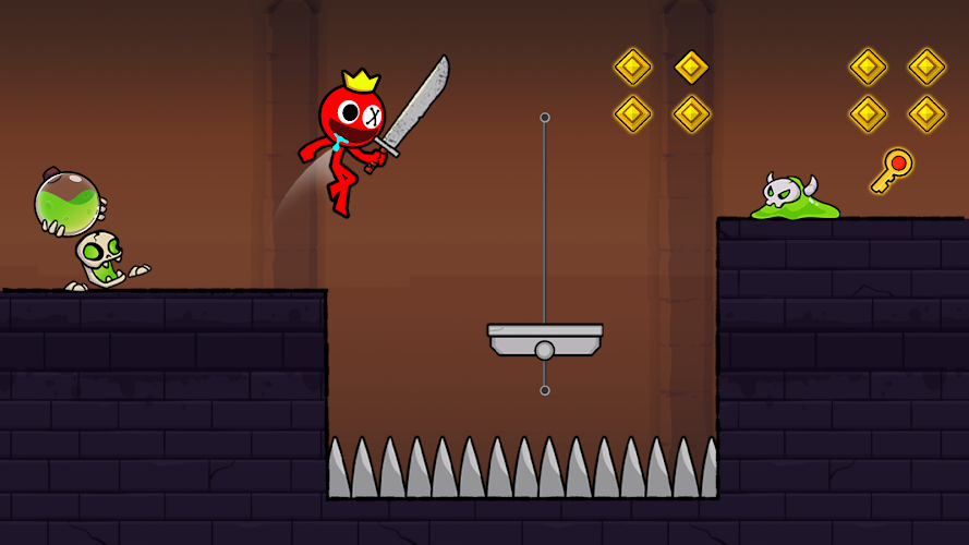 Red Stickman: Stick Adventure Screenshot 8