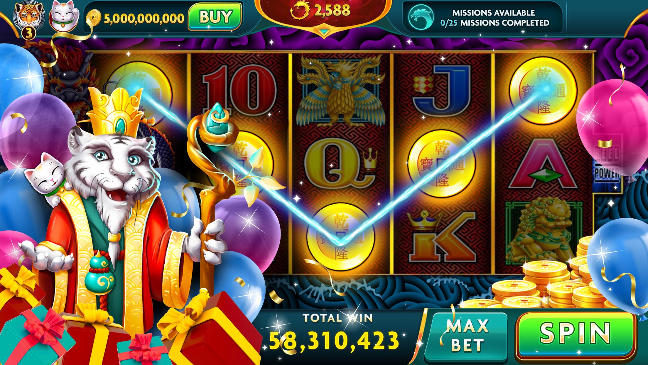 Mighty Fu Casino - Slots Game Screenshot 3