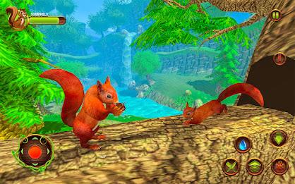 Forest Wild Squirrel Simulator Screenshot 1