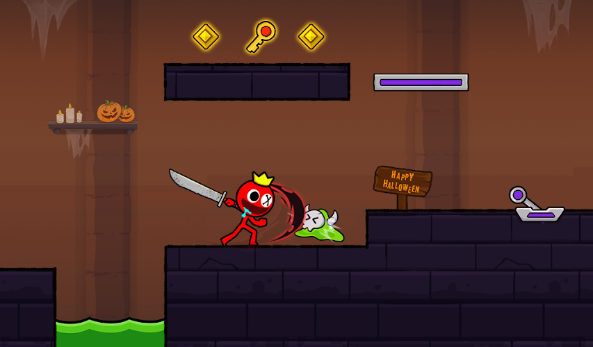 Red Stickman: Stick Adventure Screenshot 10