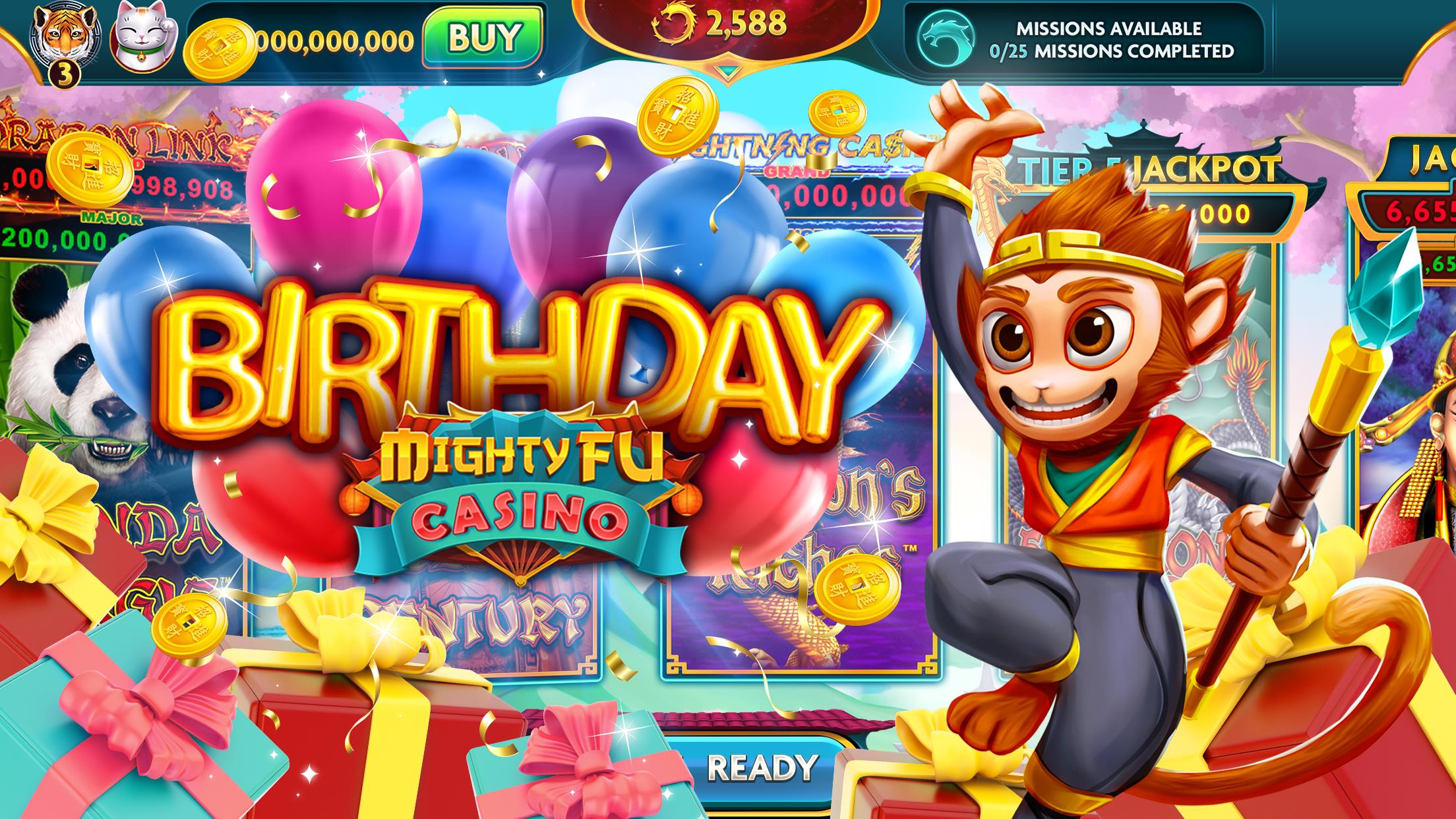 Mighty Fu Casino - Slots Game Screenshot 2