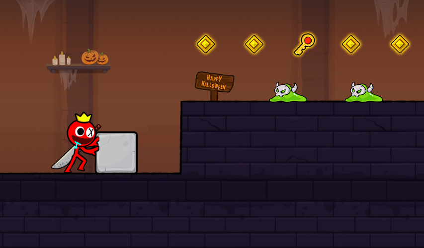 Red Stickman: Stick Adventure Screenshot 11