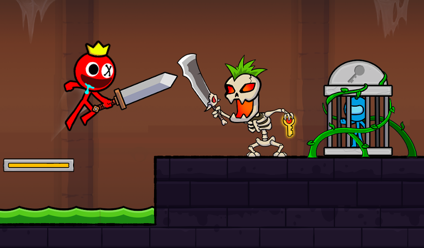 Red Stickman: Stick Adventure Screenshot 9