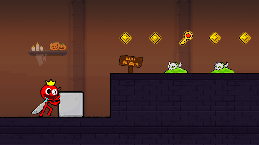 Red Stickman: Stick Adventure Screenshot 3