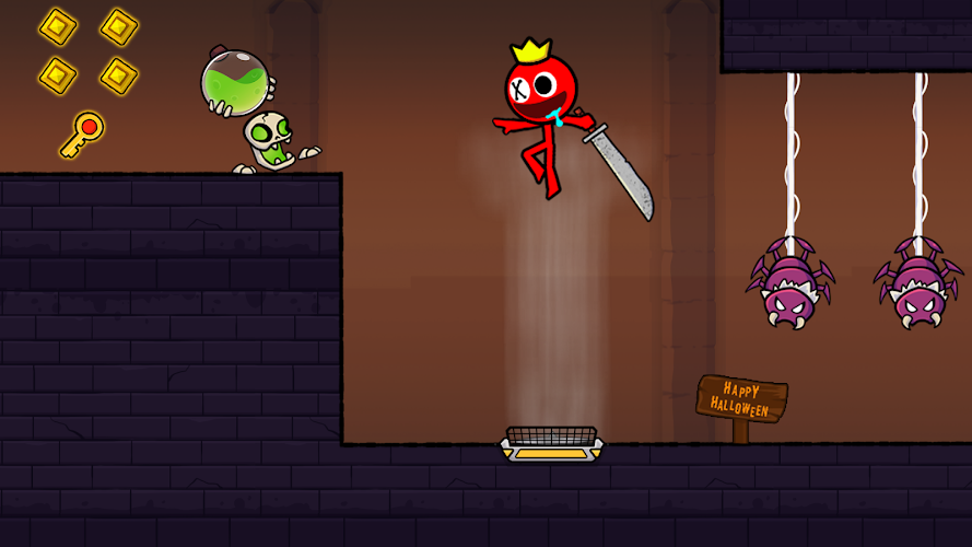 Red Stickman: Stick Adventure Screenshot 5