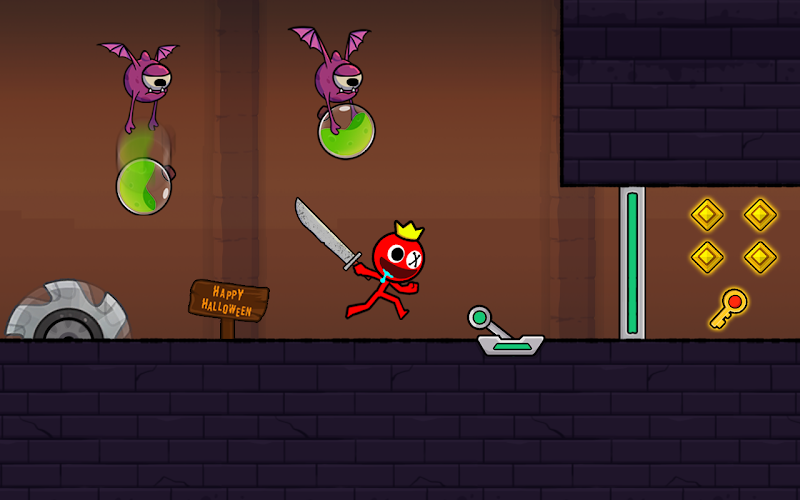 Red Stickman: Stick Adventure Screenshot 21