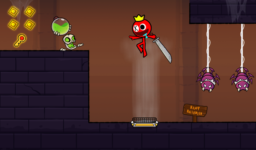 Red Stickman: Stick Adventure Screenshot 12