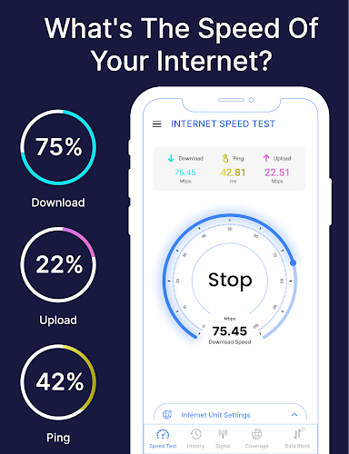 Tốc độ Internet-Phân tích Wifi Screenshot 1
