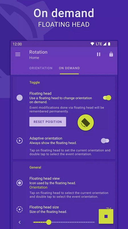 Rotation | Orientation Manager Screenshot 1