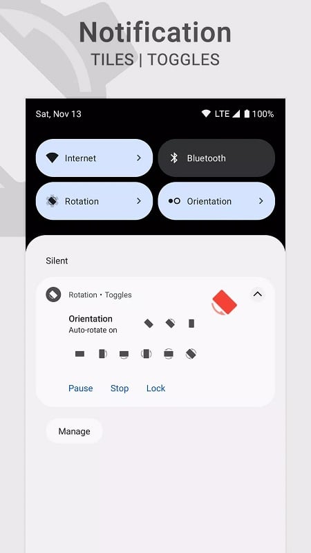 Rotation | Orientation Manager Screenshot 4