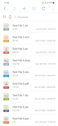 Quản Lý Thẻ Nhớ, Quản Lý File Screenshot 3