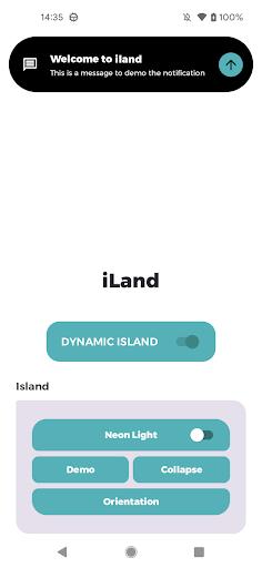 Dynamic notch iOS 16 - iLand Screenshot 2