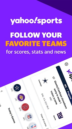 Yahoo Sports: Scores & News Screenshot 1
