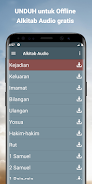 Audio Alkitab bahasa indonesia Screenshot 1