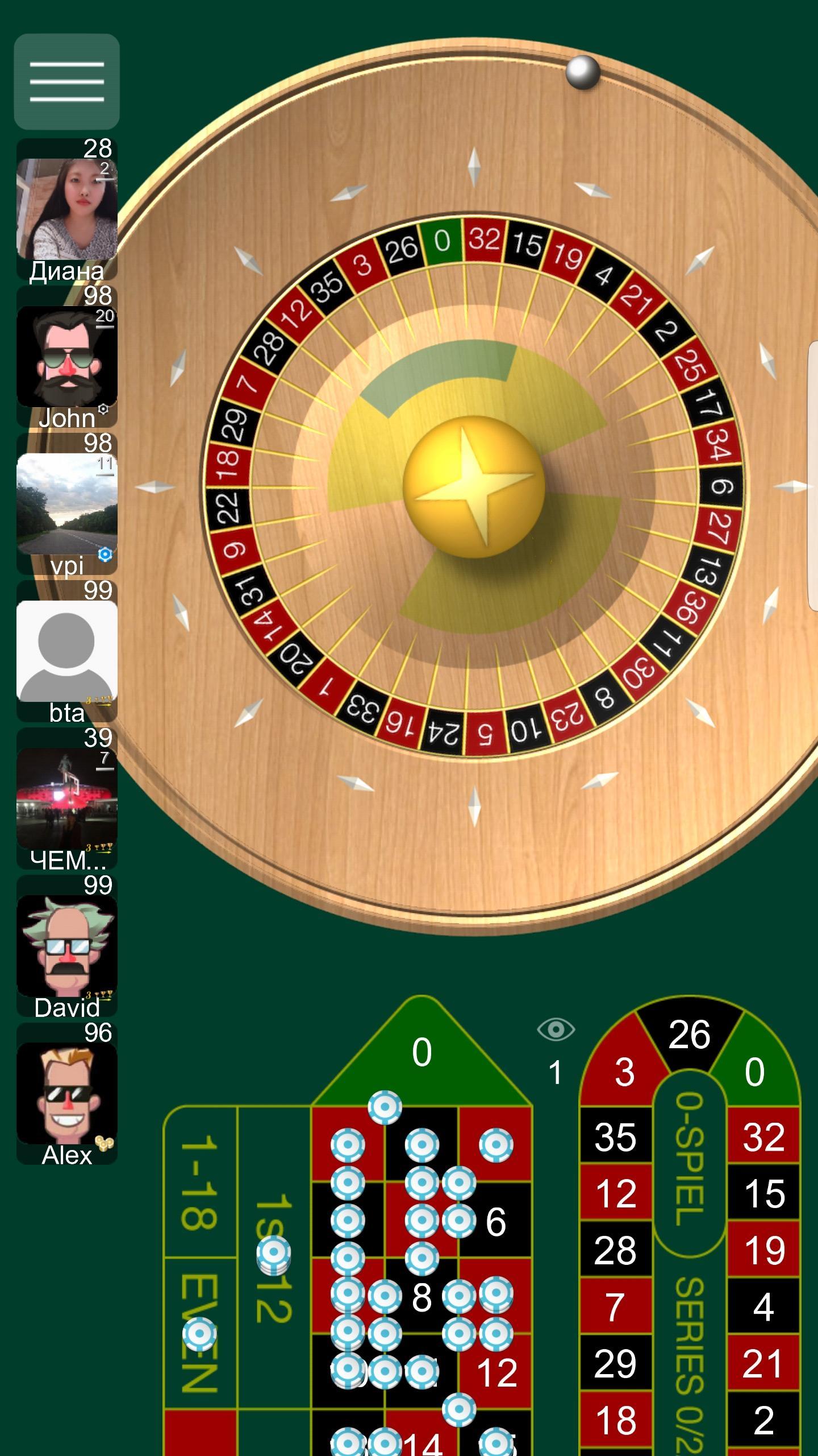 Roulette Online Screenshot 1