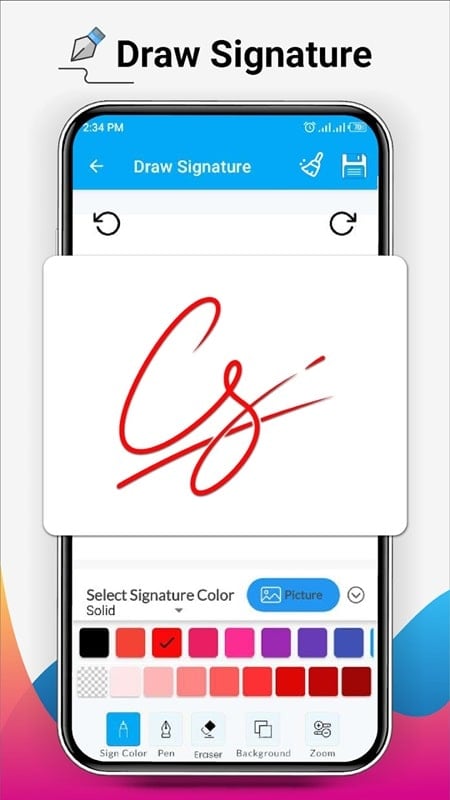 Signature Maker, Sign Creator Screenshot 1