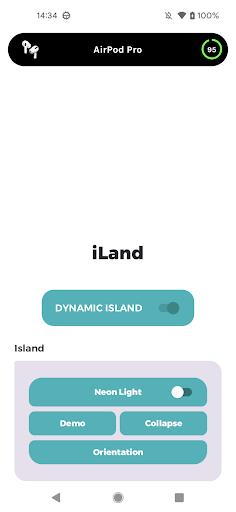 Dynamic notch iOS 16 - iLand Screenshot 1