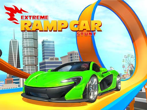 Mega Ramp Car Stunt-Car Racing Screenshot 12