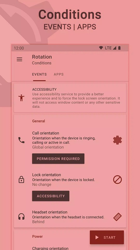 Rotation | Orientation Manager Screenshot 2