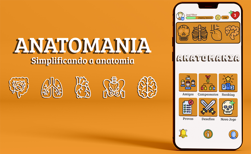 Anatomania - Quiz de Anatomia Screenshot 4