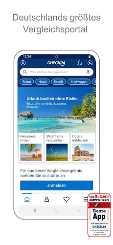CHECK24 Vergleiche Screenshot 1