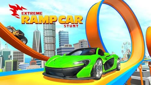 Mega Ramp Car Stunt-Car Racing Screenshot 16