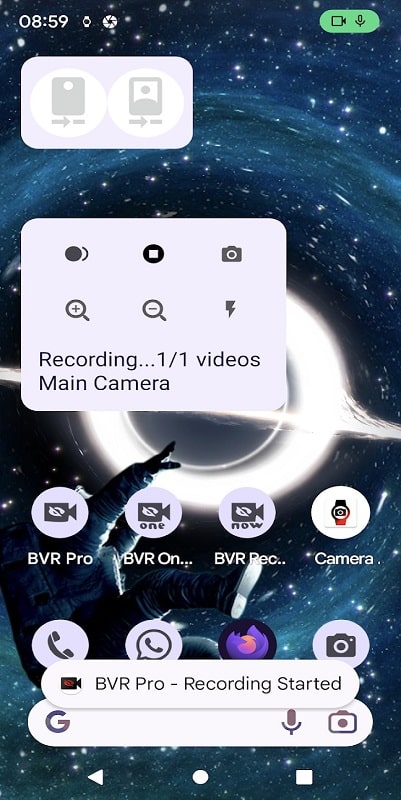 Background Video Recorder Pro Screenshot 1