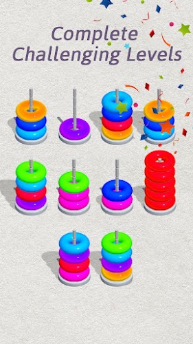 Color Hoop: Sort Puzzle Screenshot 9