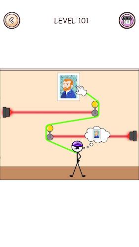 Stickman Thief : Brain Puzzle Screenshot 5