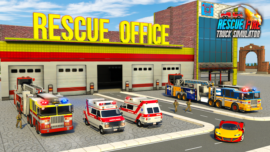 Fireman 911 Firefighter Games Screenshot 2