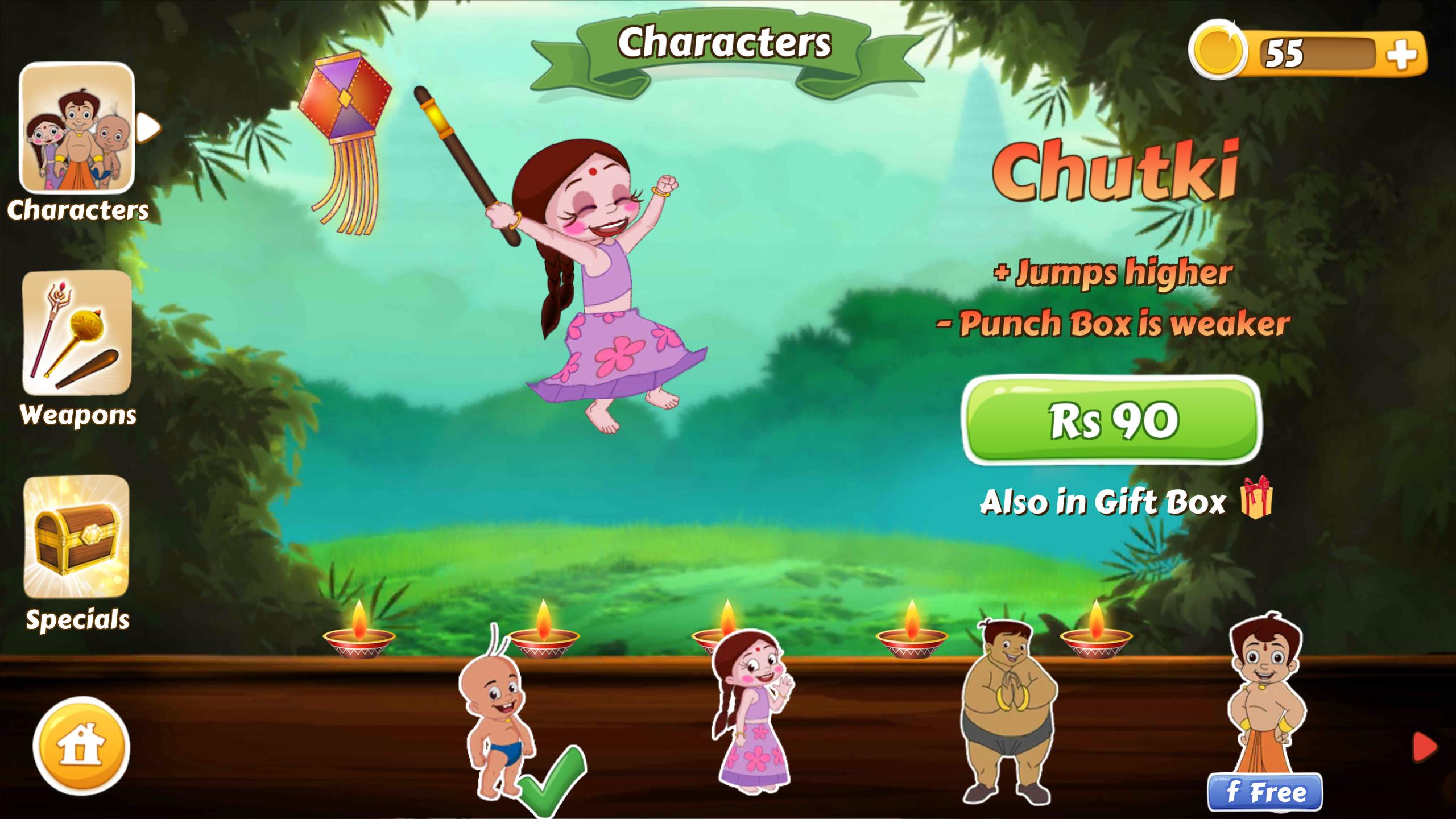 Trò chơi đua xe Chhota Bheem Screenshot 6